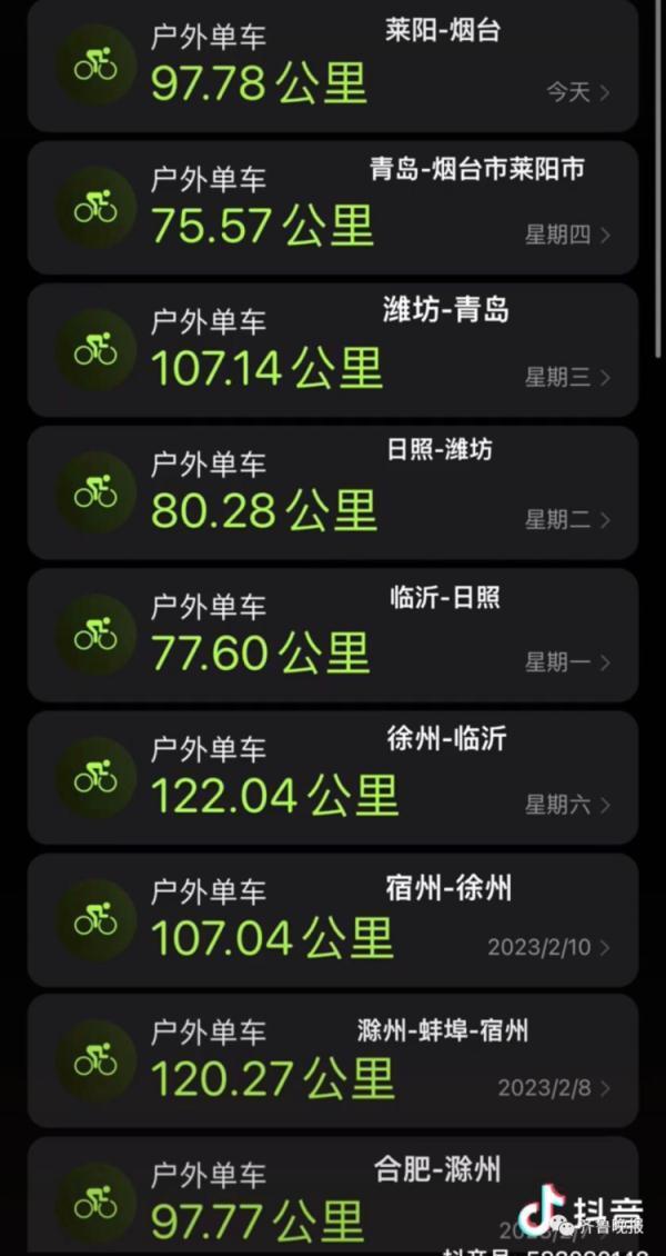 小伙騎行近900公里返校 爸爸全力支持 第2張 小伙騎行近900公里返校 爸爸全力支持 第2張