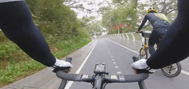 男子回應騎共享單車狂飆：沒買專業設備，平時經常騎  單車 狂飆 第2張